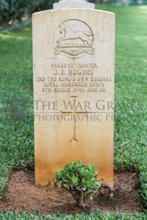 BEIRUT WAR CEMETERY - HUGHES, JOHN ERIC